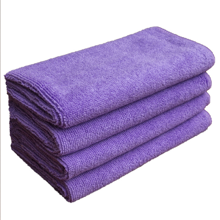 Screen Mom Screen Cleaning Purple Microfiber Cloths (4-Pack)