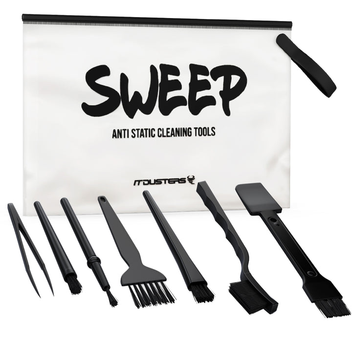 IT Dusters Sweep ESD Cleaning Brush Set, 7pcs